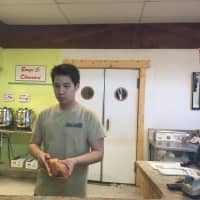 <p>Roy Poon is in charge of the menu at the newly reopened Bridgeport Lobster and Shellfish. </p>