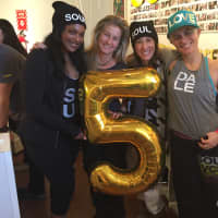 <p>SoulCycle in Scarsdale recently celebrated its five year anniversary. </p>