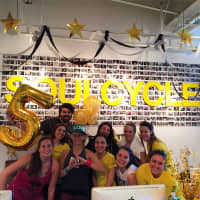 <p>The team and staff at SoulCycle. </p>