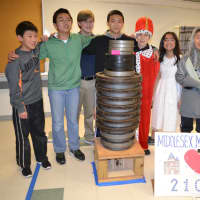 <p>Middlesex Middle School students won first place in their division at the 34th Annual Connecticut State Tournament for Odyssey of the Mind.</p>