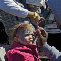 <p>Face painting was one of many activities.</p>