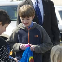 <p>Kids enjoy Easter egg hunting at the Second Congregational Church in Greenwich.</p>