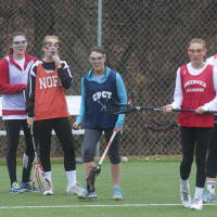 <p>The Greenwich  High girls lacrosse team practices for the upcoming season.</p>