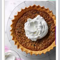 <p>The winning entry: Oatmeal raisin cookie pie.</p>