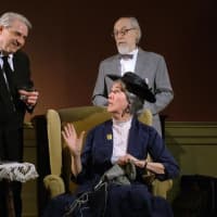<p>Barry Alan Hatrick, Carole Kaye and John Pyron are featured in the production of &quot;And Then There Were None&quot; at Westport Community Theatre. </p>