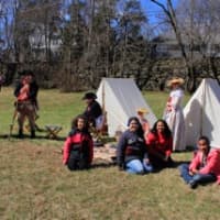 <p>Girl Scout Troop 1863: Micah McKay, Brook Cerone, Hallye Boughner and Michaela Rogers.</p>