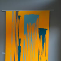 <p>One of the canvases on display at Serendipity Labs.</p>