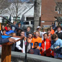 <p>The Day of Service is held in honor of Kyle A. Markes, a student who died of leukemia.</p>