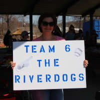 <p>A Yorktown resident roots for Team 6 The Riverdogs. </p>