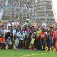<p>The Mount Vernon Ambassadors in Thailand, which inspired the collection drive last year.</p>