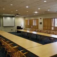 <p>One of the conference rooms in the Kessel Student Center.</p>