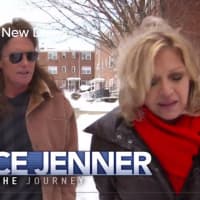 <p>Bruce Jenner traveled to snowy Sleepy Hollow with Diane Sawyer.</p>