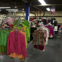 <p>Some of the clothes in LifeBridge&#x27;s Community Closet.</p>