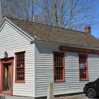 <p>As Lewisboro has a newly renovated library, its predecessor structure was mentioned at a ceremony, a place that is used today as an antique shop.</p>