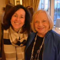 <p>New Castle Town Administrator Jill Shapiro, left, with Jan Wells, a former New Castle supervisor and Chappaqua school board member.</p>