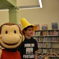 <p>The new children&#x27;s room at the Lewisboro Library had a &quot;Curious George&quot; theme on Saturday.</p>