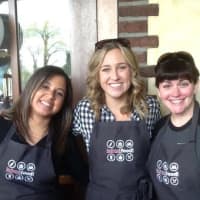 <p>Lohud employees Carolina Vasquez, Megan McCaffrey, and Christine Gritman. </p>