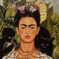 <p>Frida Kahlo&#x27;s self-portrait.</p>