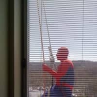 <p>Spiderman makes an appearance at Northern Westchester Hospital. </p>