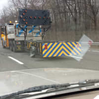 <p>State Department of Transportation crews shut two of three lanes of Interstate 684 down about noon Friday near Exit 3 (Armonk and Bedford).</p>