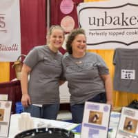 <p>Corey, left, and Julie, right of Unbakeables.</p>