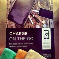 <p>A purse with a charger, available at Kismet at Caryn&#x27;s in Cold Spring.</p>
