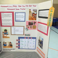 <p>A science project featured at the fair. </p>