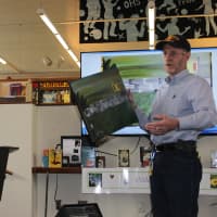 <p>A group of Ossining High School students recently created artwork as part of the third annual Living History Veterans Project.</p>