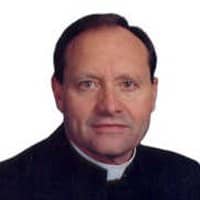 <p>Monsignor Kevin Wallin served as a pastor at Roman Catholic churches in Bridgeport and Danbury. </p>