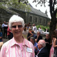 <p>Barrie Richmond, a longtime member of the First Congregational Church of Greenwich, which is celebrating its 350th anniversary this year.</p>