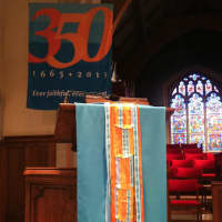 <p>The First Congregational Church of Greenwich is celebrating the 350th anniversary of its founding.</p>