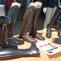 <p>Riding boots for sale on Boutique Row. </p>
