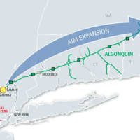 <p>The map for Spectra Energy&#x27;s Algonquin Pipeline expansion proposal.</p>