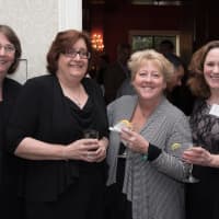 <p>NICU nurse manager Colleen Loyot and friends, and honoree Mary Alice Cullen, all of Danbury Hospital.</p>