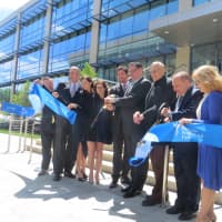 <p>Wednesday&#x27;s ribbon-cutting ceremony outside of WESTMED in Purchase, town of Harrison.</p>