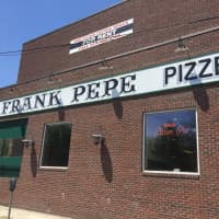 <p>The exterior of Frank Pepe in Yonkers.</p>