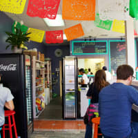<p>Halstead Ave Taqueria has 12 seats and a cheery vibe.</p>