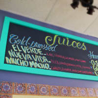<p>Fresh-pressed juices are some of the offerings at Halstead Ave Taqueria.</p>
