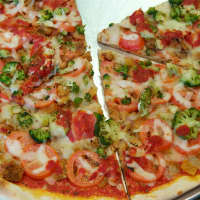 <p>The veggie pizza at Nonna&#x27;s in Putnam Valley.</p>
