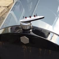<p>The Trumbull features a hood ornament with the Lusitania, as Isaac Trumbull was a passenger on the ill-fated ship. </p>