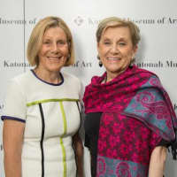 <p>Judy Evnin of Bedford and Janet Langsam of Armonk.</p>