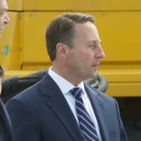 <p>Westchester County Executive Rob Astorino was on hand for the arrival of the president on Wednesday.</p>
