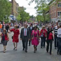 <p>The streets were filled for the Hastings Memorial Day Parade.</p>