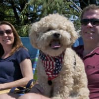 <p>The whole family enjoys the Memorial Day parade in Weston.</p>