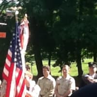 <p>The Boy Scouts marched in the Memorial Day Parade in Tarrytown and Sleepy Hollow. </p>