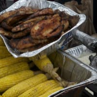 <p>BBQ is always a hit at the carnival.</p>