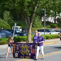 <p>Mount Kisco&#x27;s Lions Club participates in the Memorial Day parade.</p>