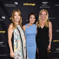<p>GIFF Co-Founders (left to right) Carina Crain, Wendy Stapleton Reyes and Colleen deVeer at Entourage screening.</p>