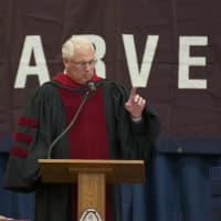 <p>Father Mark Connell offered remarks. </p>