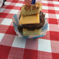 <p>Thornwood&#x27;s License 2 Grill showcased its Angus beef patty with carmelized onions and American cheese on Texas toast.</p>